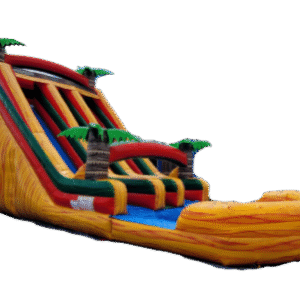 18-foot Fire double lane waterslide