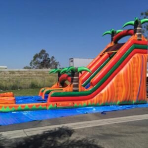 22 ft. Fire waterslide